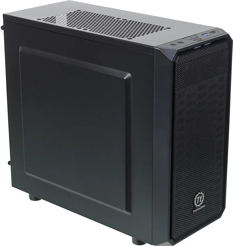 Корпус mATX Thermaltake Versa H15, Micro-Tower, без БП,  черный [ca-1d4-00s1nn-00]